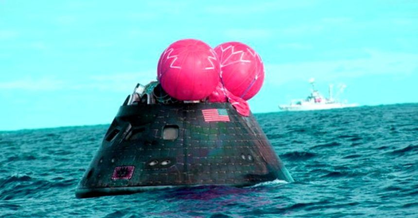 La cápsula Orión de la NASA, que la agencia está desarrollando para ayudar a llevar astronautas a Marte y otros destinos en el espacio profundo, logró su primera prueba de vuelo el 5 de diciembre de 2014.