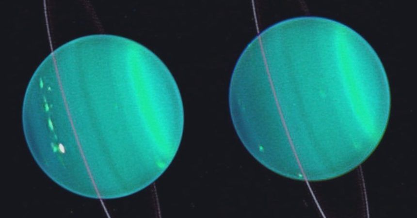 Urano tiene rayas como las de Jupiter