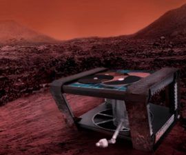Concepto de Venus rover parece de ciencia ficción del siglo XIX