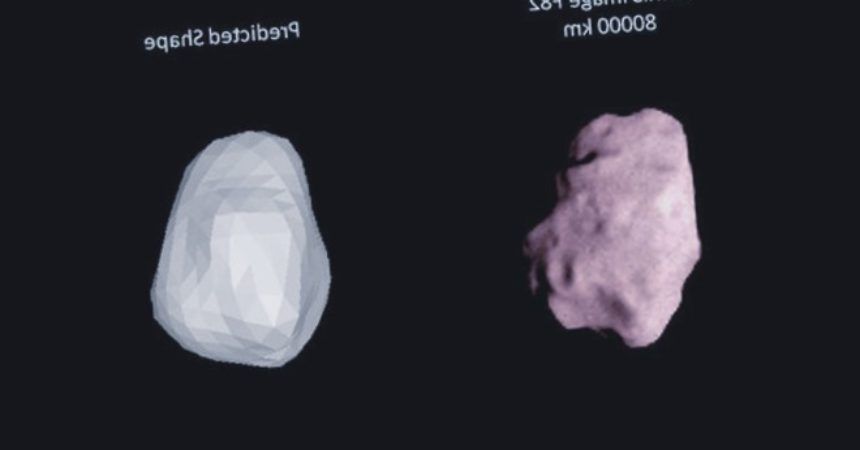 Asteroide misterioso no enmascarado por la sonda espacial Flyby -