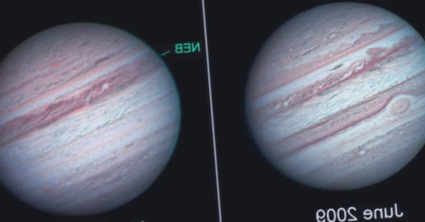 Jupiter ha perdido una franja de nube, revelan nuevas fotos -