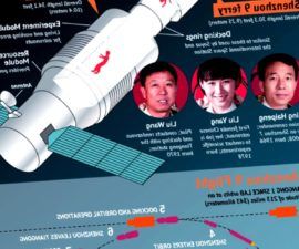 Misión espacial con la primera mujer astronauta de China
