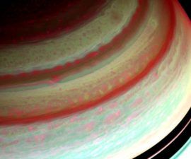 Corrientes de Saturno Alimentados por Calor Interno