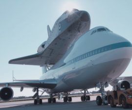 El transbordador espacial Endeavour de la NASA intentará partir en un vuelo de campo a través para su exhibición -