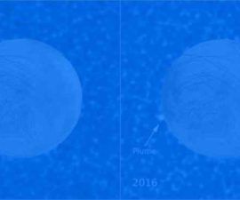 Una pluma gigante de agua vuelve a ser detectada en la Luna de Júpiter Europa -