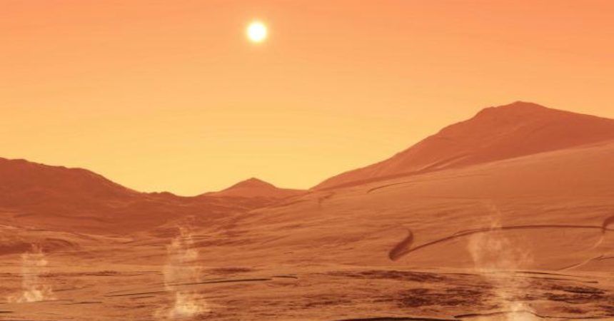 Efecto invernadero en Marte